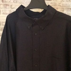 Deep navy men’s dress shirt